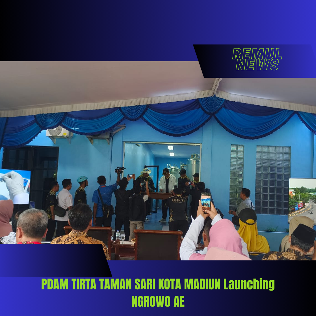 PDAM TIRTA TAMAN SARI KOTA MADIUN Launching NGROWO AE