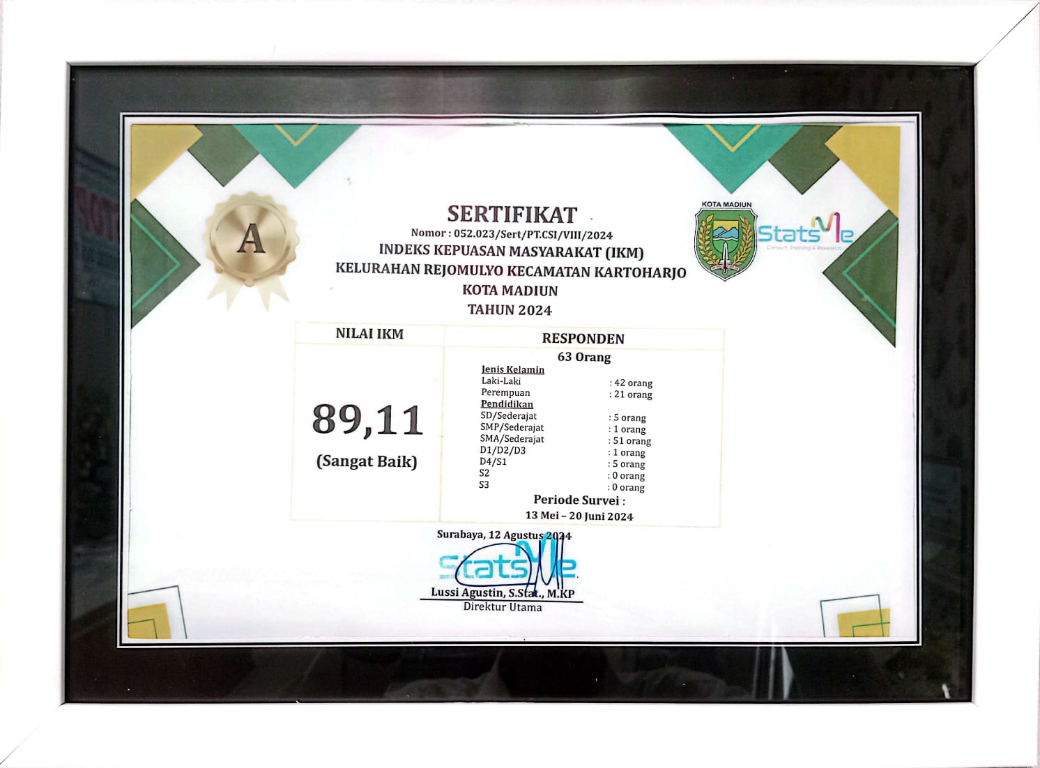 SKM KELURAHAN REJOMULYO